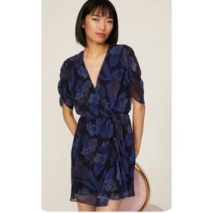 ted baker neoprene skater dress Ted Baker London Luxie Floral Neoprene Skater Dress Sz 3TB/8US *804